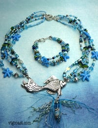 Image 1 of Big Fish Necklace & Bracelet