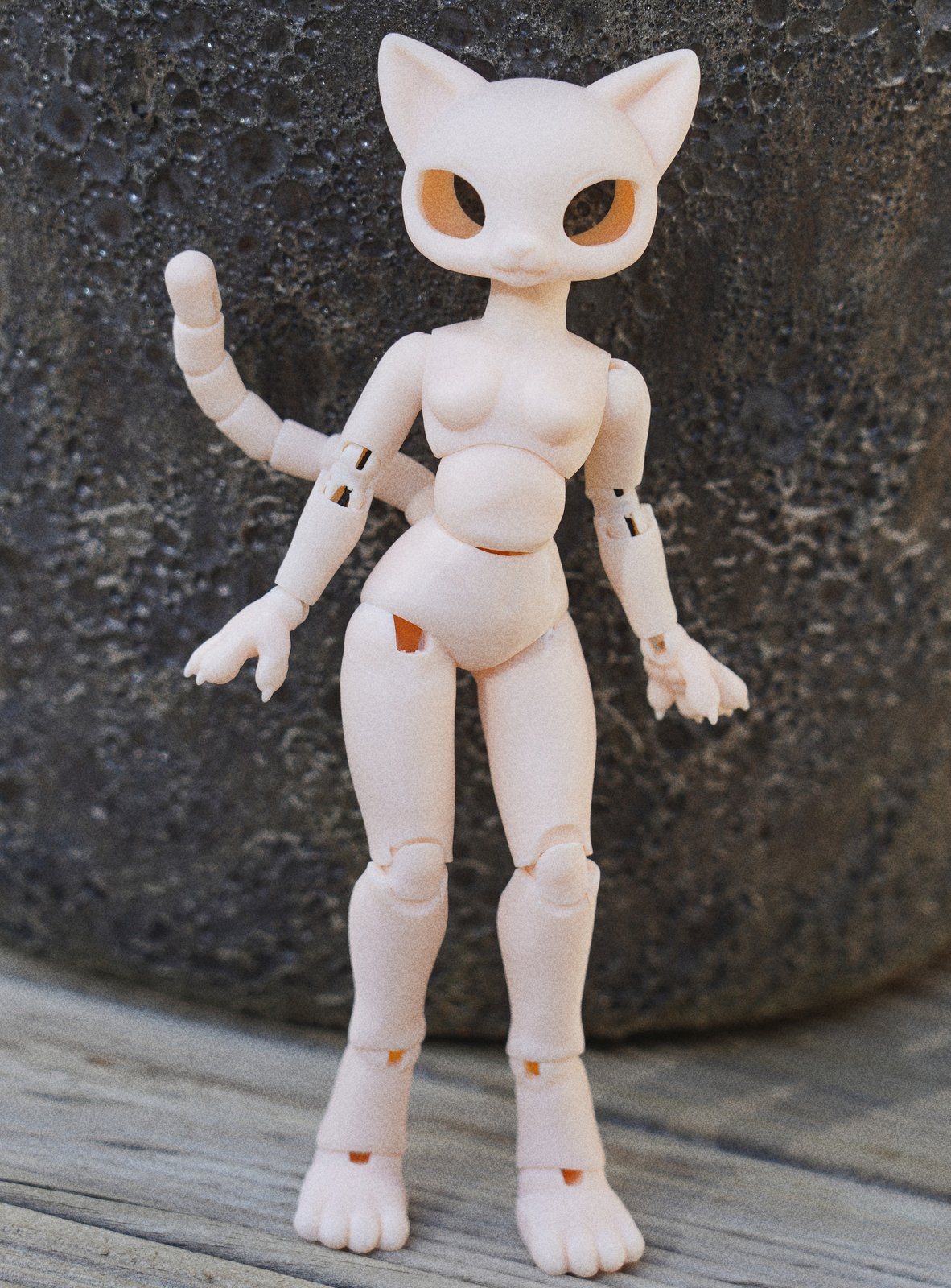 Devil Girl - Resin OOAK BJD *DISCOUNTED* | Artiche Dolls