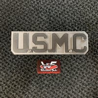 Image 3 of USMC Hitch Cover - Two Layers