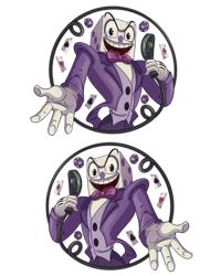Image 4 of King Dice Starstruck Keychain