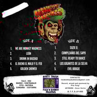 Image 2 of MONKEY MADNESS - CRUEL JUNGLE (LP)