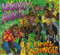 Image 1 of MONKEY MADNESS - CRUEL JUNGLE (LP)