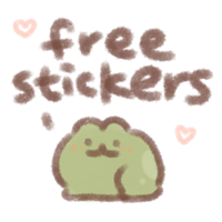 Free stickers! (Read description)