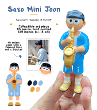 Image 2 of [DECOR] Saxo Mini Joon 3D Figure (PREORDER)