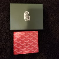 Image 1 of Goyard Wallet Red 2024