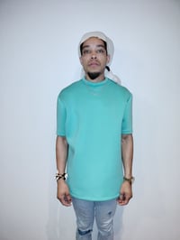 Marshmallow Aqua Tee