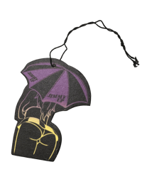 Umbrella Girl Air Freshener - Purple/Yellow Fade Fade (Limit: 75)