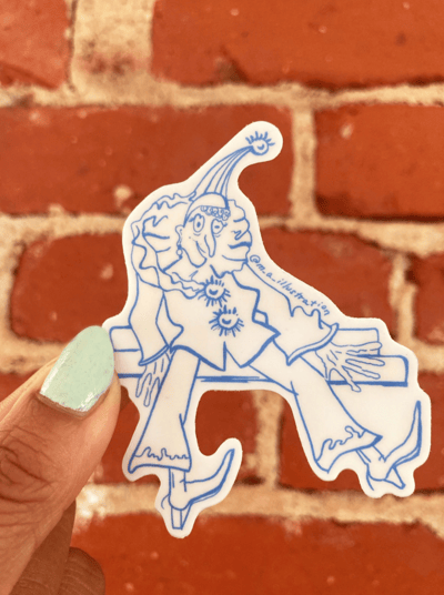 Image of Dance of the Drunken Puppet Sticker