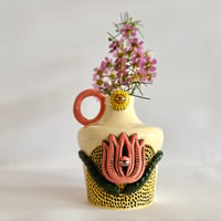 Image 1 of Pink Lotus - Ceramic Bud Vase