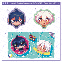 Image 3 of Assorted Nezushi Stickers