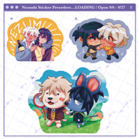 Image 2 of Assorted Nezushi Stickers