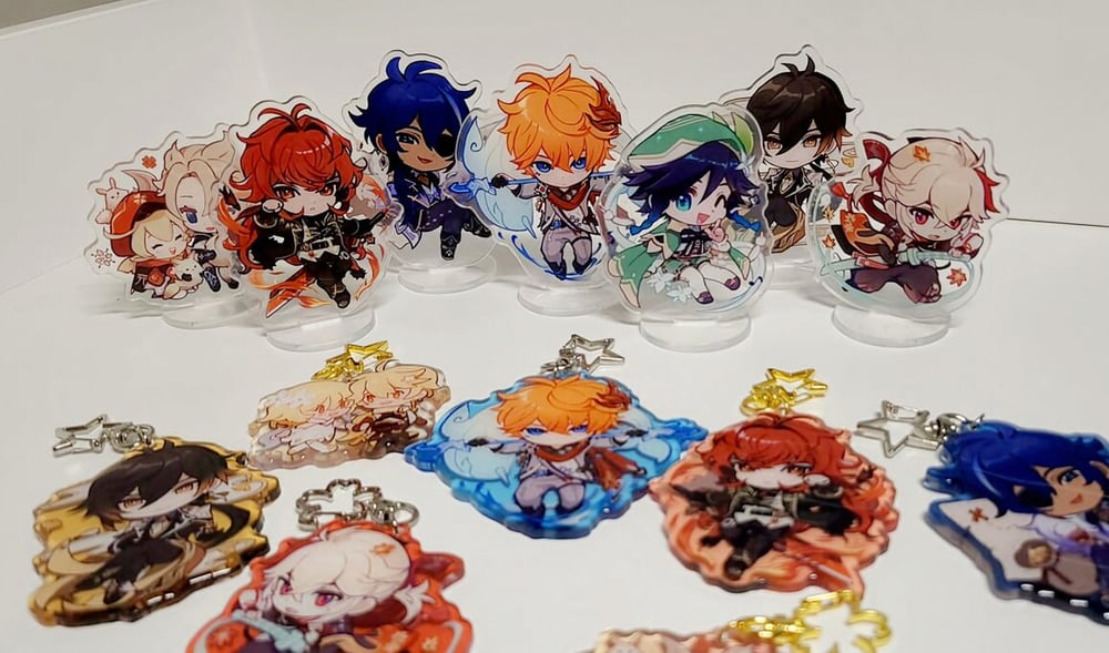 [Dooli] Genshin Charm & Standee