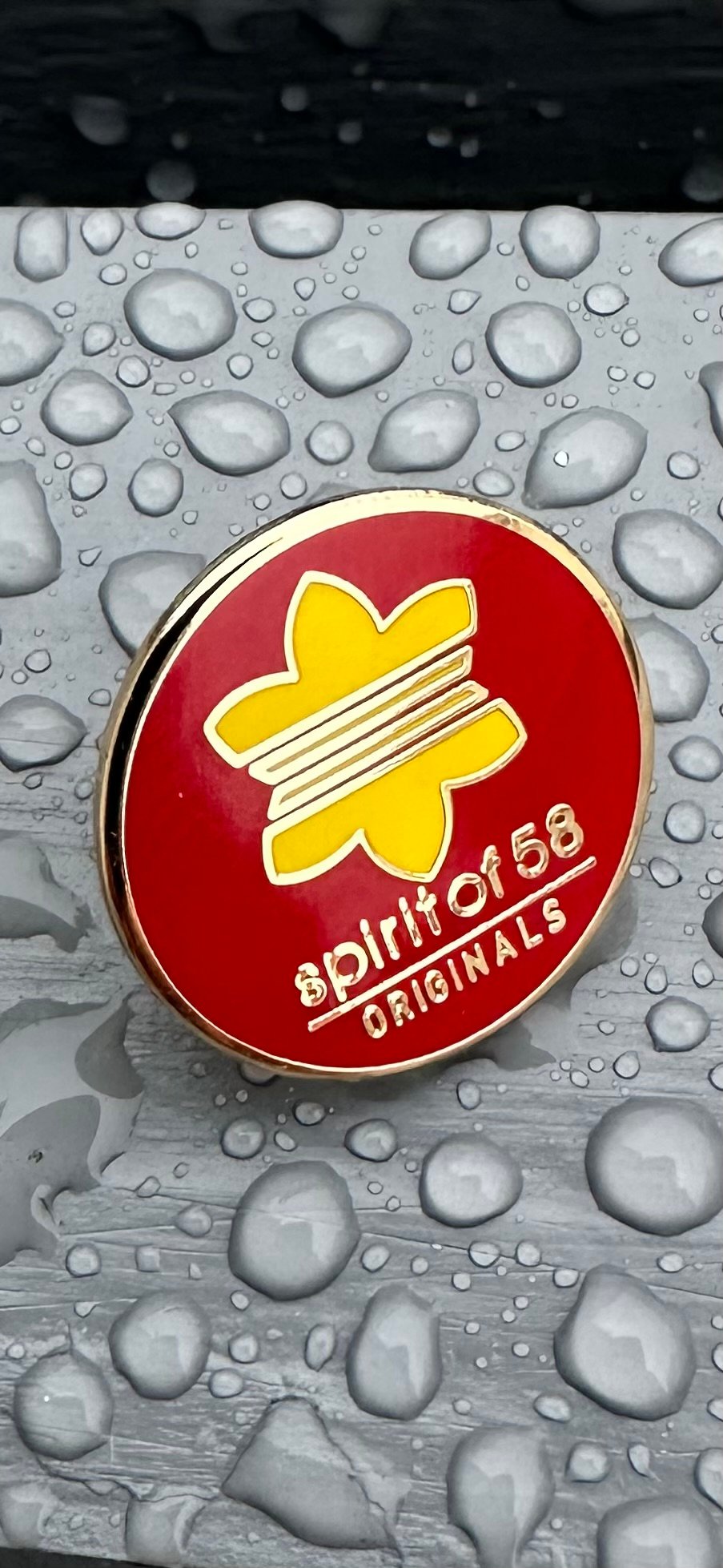 Image of Spirit of 58 Originals Pin Badge 