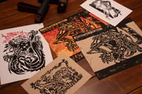 Image 1 of Linocut Block Prints