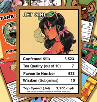 Image 2 of TANK GIRL RUMBLE CARDS - STARTER SET