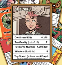 Image 4 of TANK GIRL RUMBLE CARDS - STARTER SET