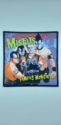 Misfits - Famous Monsters Black Border Patch