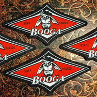 Image 3 of BOOGA SURF BOARDS - SEW-ON PATCH with ART PRINT