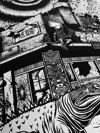 Image 2 of "Eruditos Hasta el Final" White Screen-print