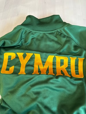 Image of SO58 X Cymru Vintage Track Top Green 