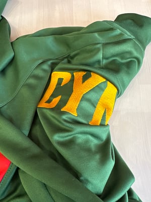 Image of SO58 X Cymru Vintage Track Top Green 