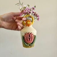 Image 2 of Pink Lotus II - Ceramic Bud Vase