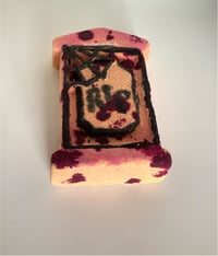 Image 3 of Here Lies…Tombstone Bathbomb Handmade Vegan Headstone Halloween Horror Spooky Bath Products Gifts