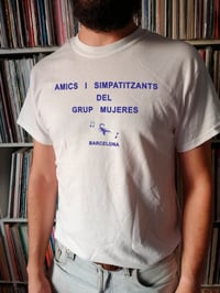 CAMISETA MUJERES "AMICS I SIMPATITZANTS BARCELONA"