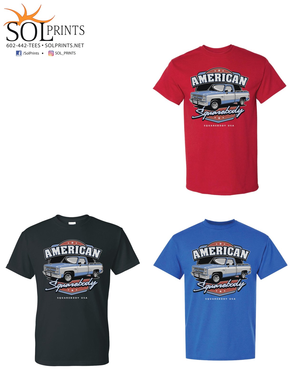 Retro American 2 WD | Squarebody_USA