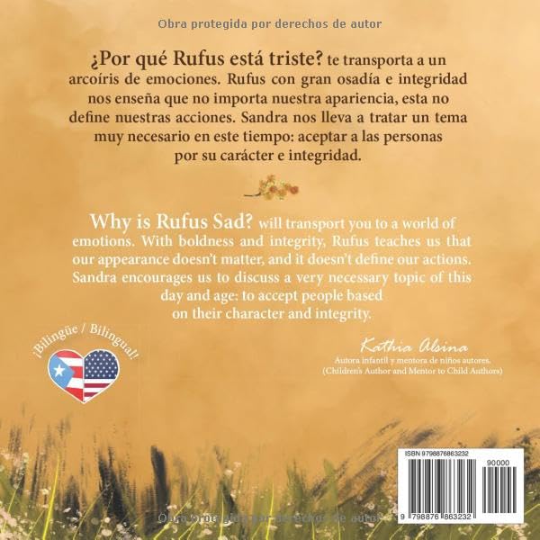 ¿Por qué Rufus está triste? Why is Rufus sad? (Bilingue)