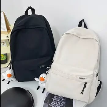 Image of Creative Waterproof Nylon School Backpack