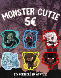 MONSTER CUTIES - Mini Random Keychain