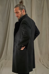 Image 3 of East End Molskin Coat - Black 