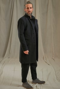 Image 4 of East End Molskin Coat - Black 