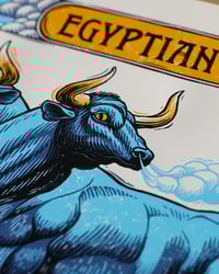 Image 4 of Egyptian Blue | 50x70 cm Screen print