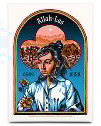 Image 1 of Allah-Las | 50x70 cm Screen print