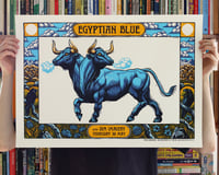 Image 2 of Egyptian Blue | 50x70 cm Screen print