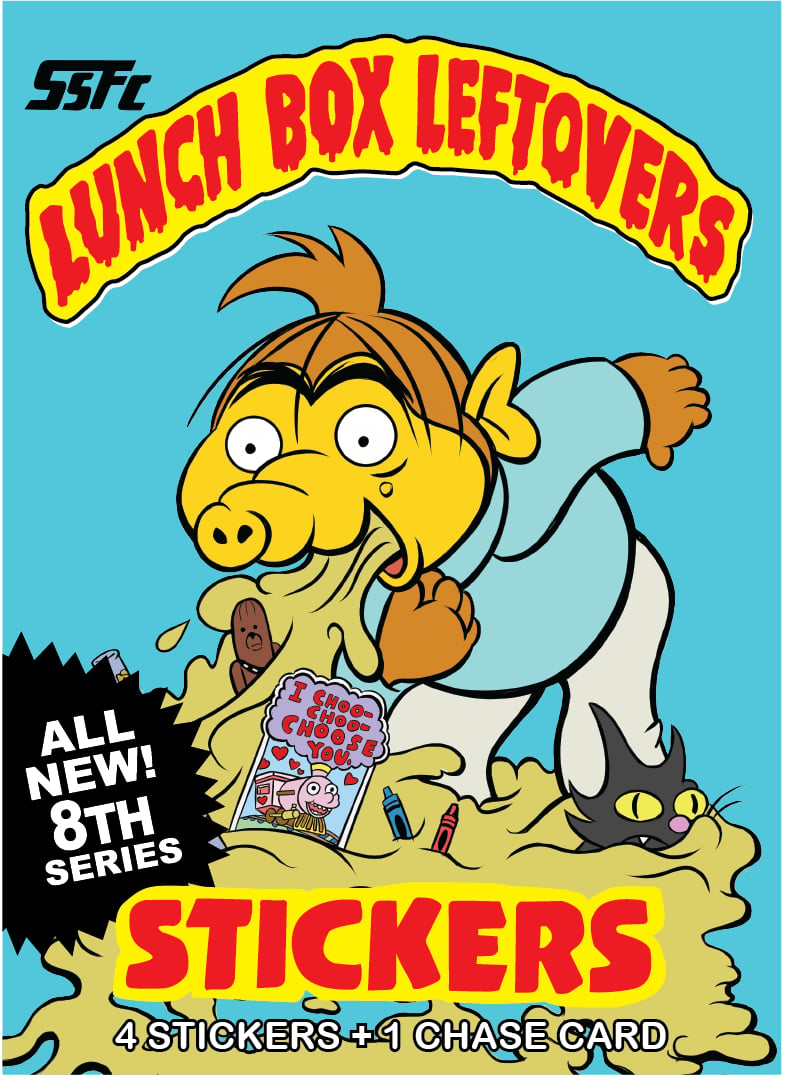 Lunch Box Leftovers Series 8 Wax Pack | SUPER SECRET FUN CLUB