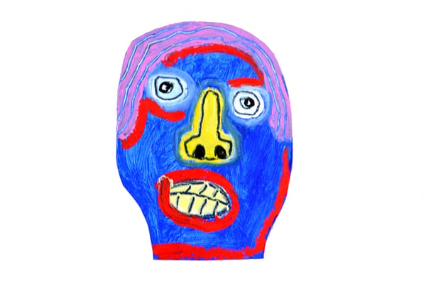 Image of Wooden Mask #9