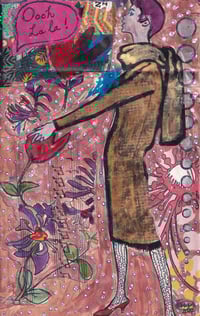 Image 1 of Ooh La La Masterboard Collaged Journal - Made in France