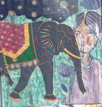 Image 1 of  French Boutique Maste-rboard Journal - Inspired by Elephants