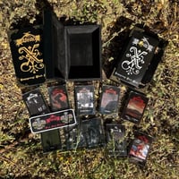 Ifernach ‎– X - GESPEGEWAGI BLACK METAL GOLD BOX 10 TAPES (MINT)