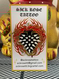 Image 5 of Sacred Heart enamel pin
