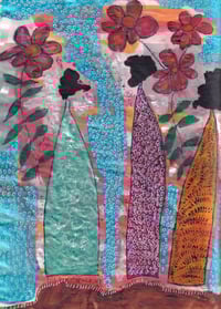 Image 2 of Asian-Inspired Vintage Floral Art Journal