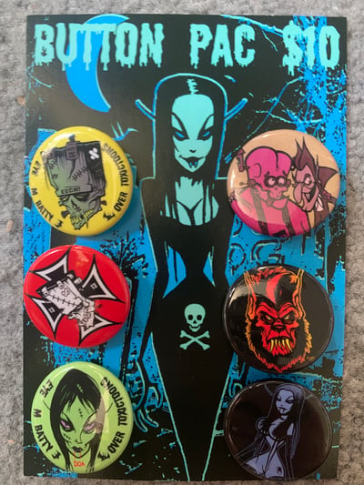 Image of NEW! Midnight madness button pac