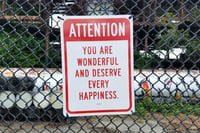 Image 3 of ATTENTION: YOU ARE WONDERFUL postcards 