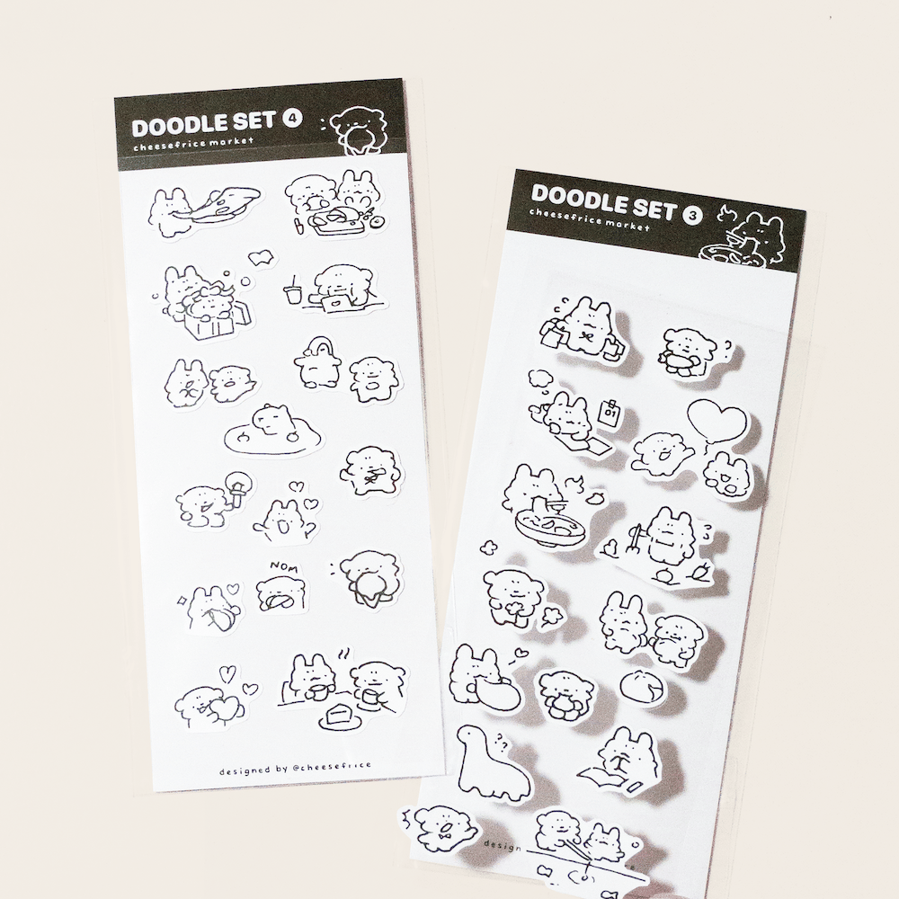 Image of DOODLE SET | VOL 3 & 4