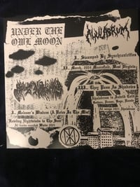 Image 2 of Ahulabrum / Howling Nightwinds – Under The Owl Moon 7" EP (MINT)