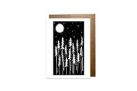 "Winter Forest" card
