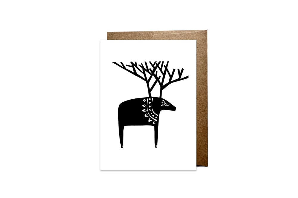 Image of Reindeer Card